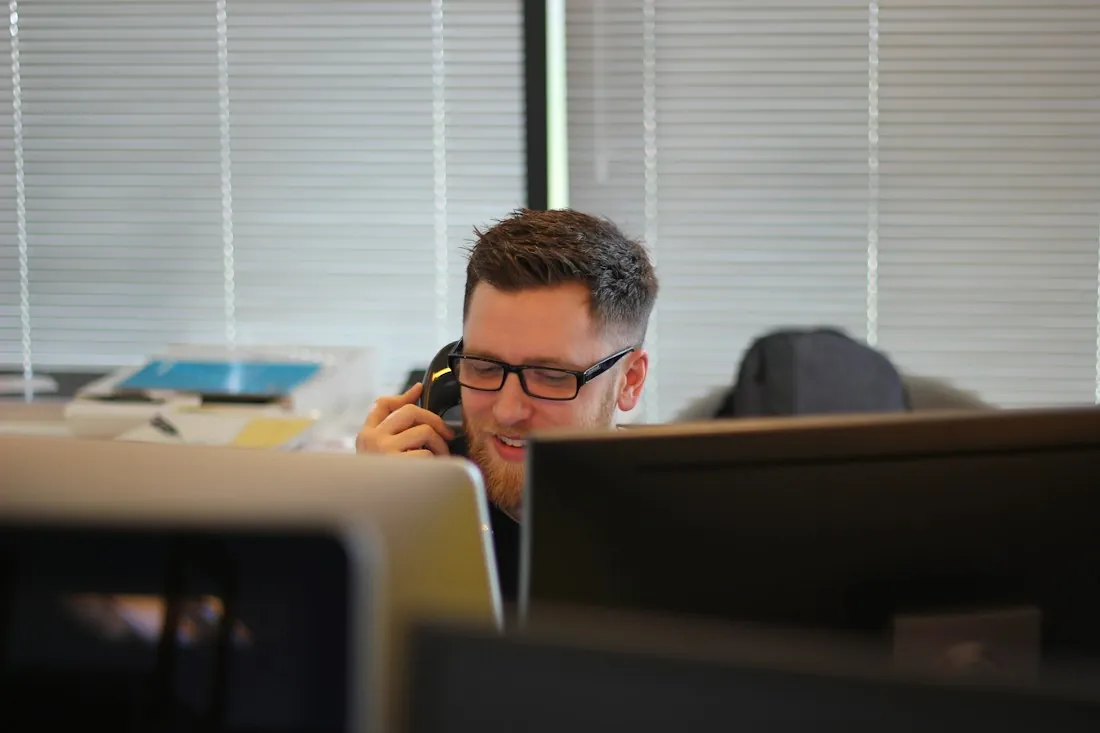 Professional business workspace and collaboration