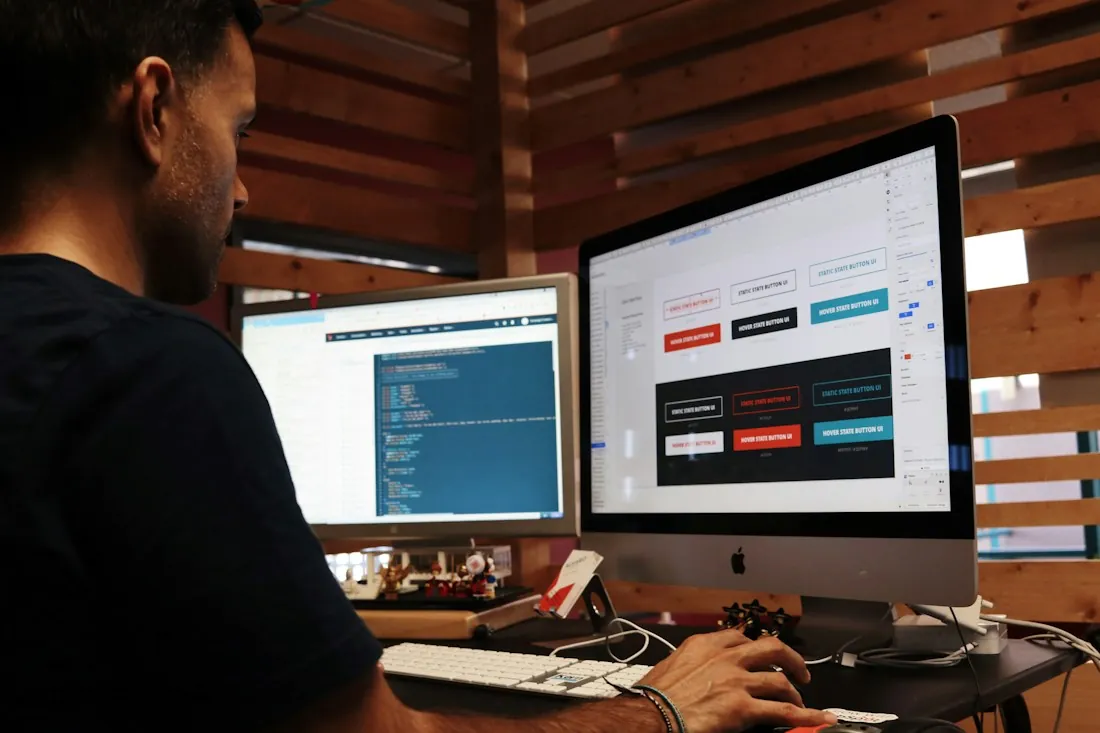 Professional business workspace and collaboration