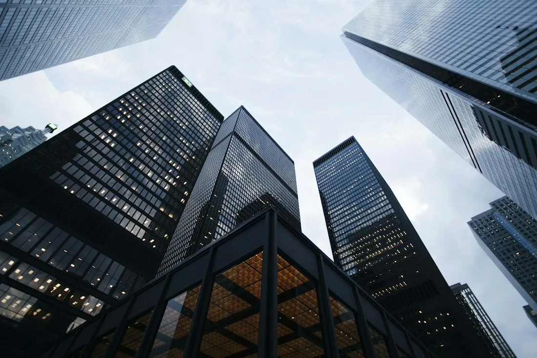 Professional business workspace and collaboration