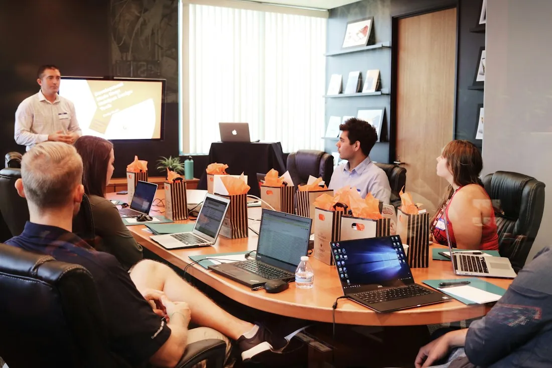 Campaign review with a team