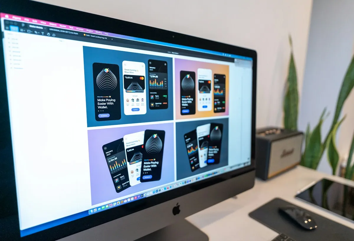 Business card design process: planning, stationery and visual layout
