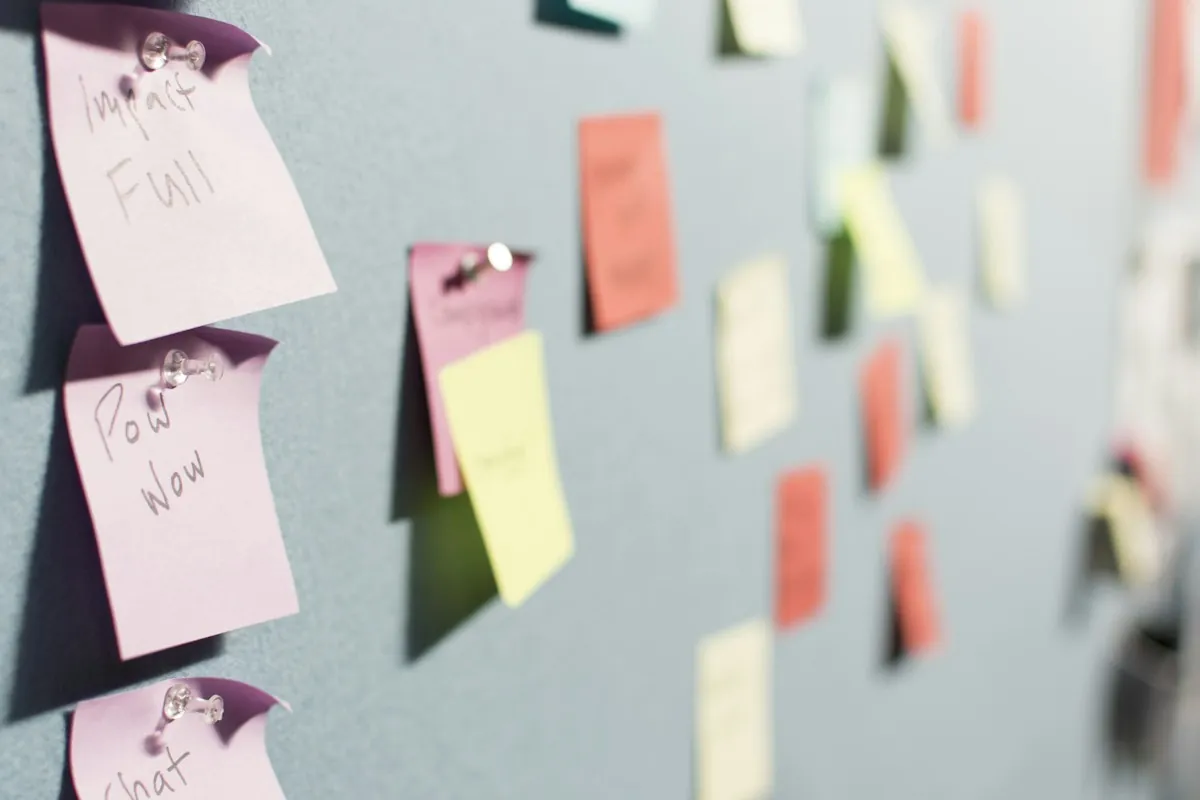Business card design process: planning, stationery and visual layout