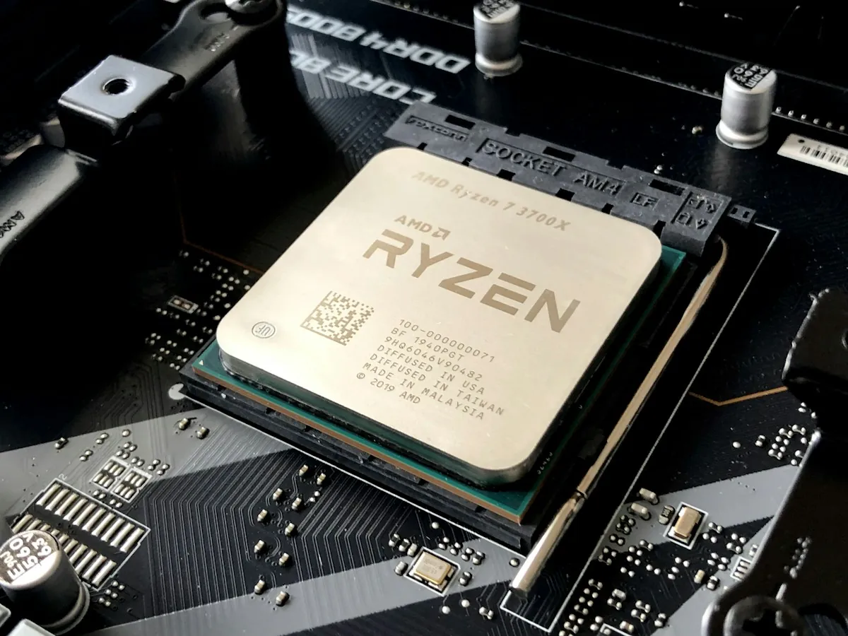 AMD processor and motherboard