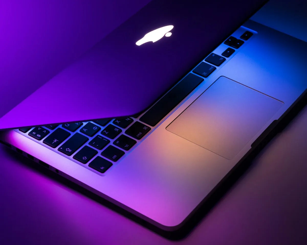 Laptop keyboard and screen