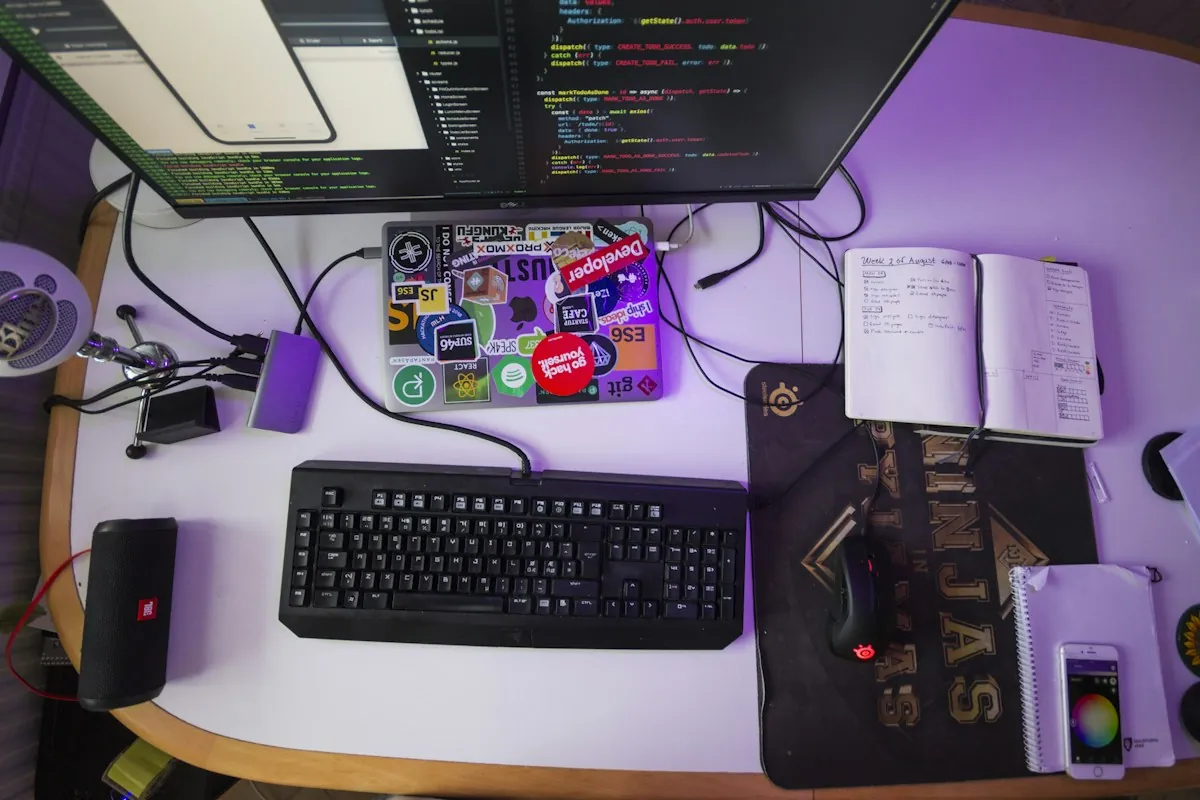 Development tools at a workstation