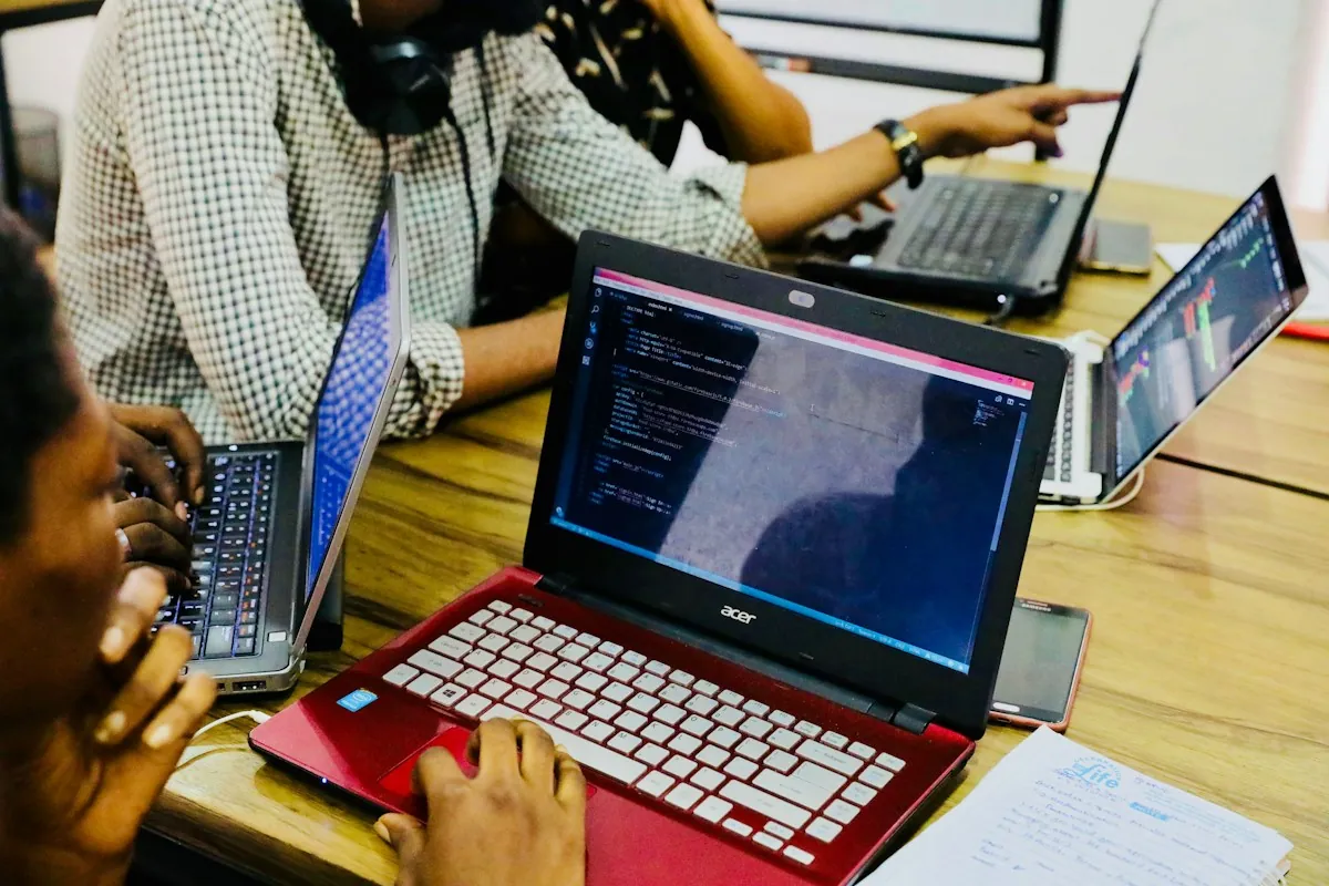 Collaborative development on laptops